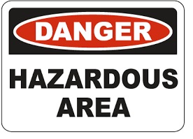 Hazardous Area Label
